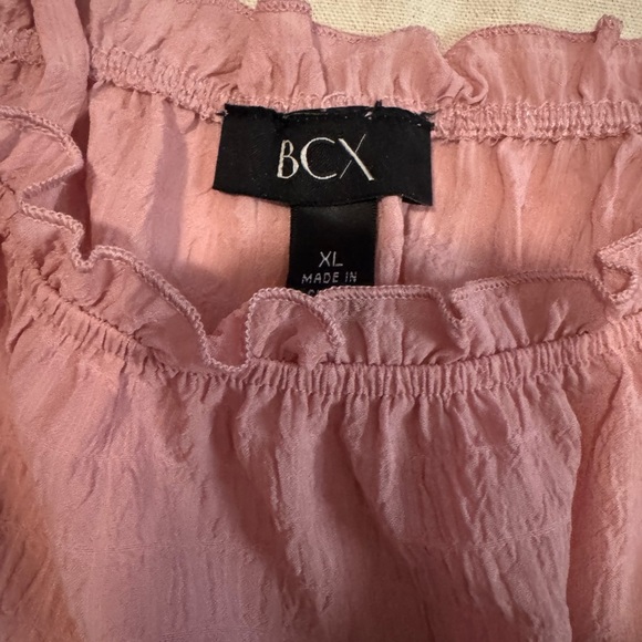 BCX Women's Dusty Pink Off-Shoulder Blouse - Picture 7 of 9